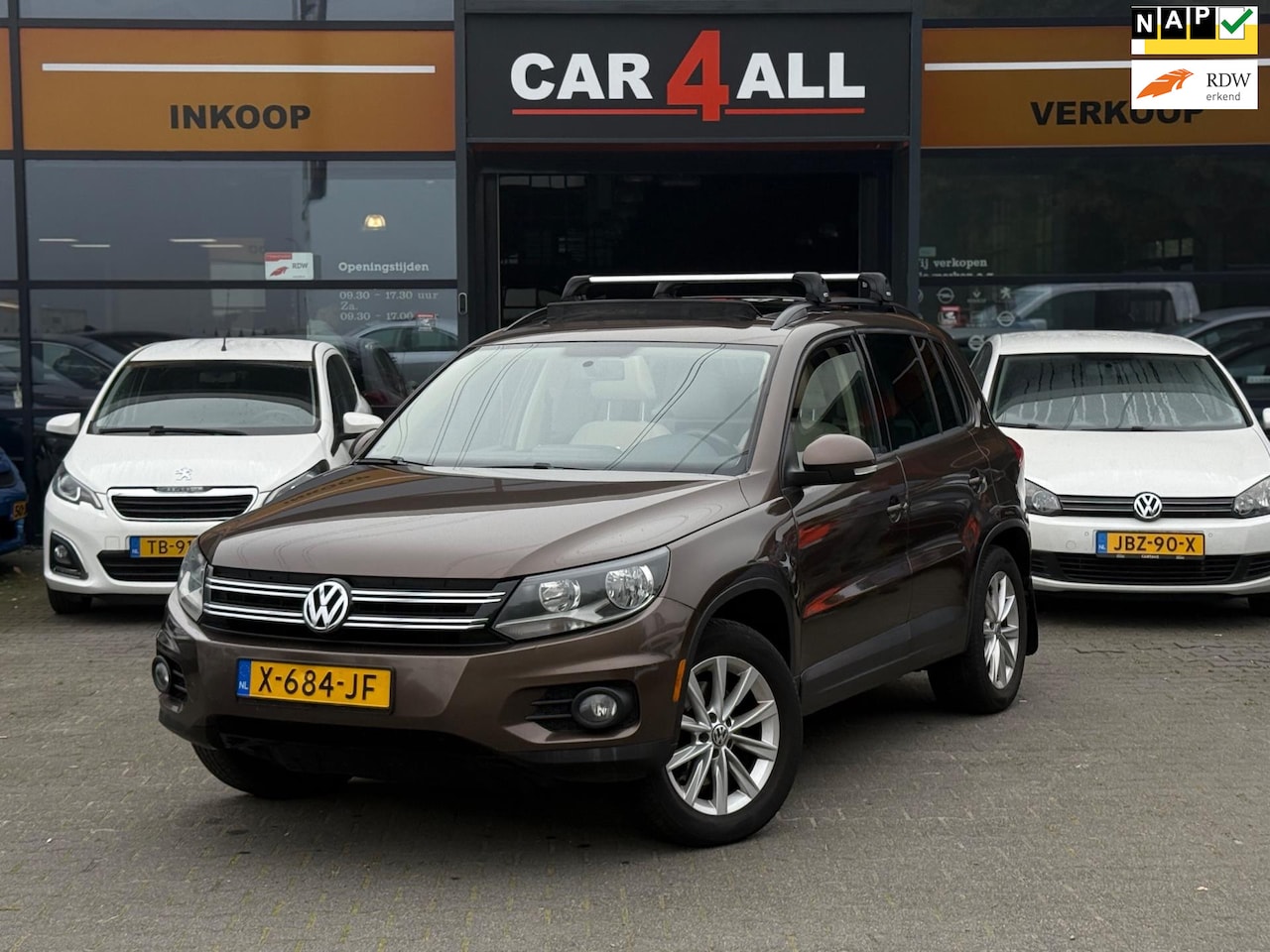 Volkswagen Tiguan - 2.0 TSI Sport&Style 4Motion LEDER/PANO/CAMERA/CLIMA/STLVRM/CRUISE/VOL OPTIE - AutoWereld.nl