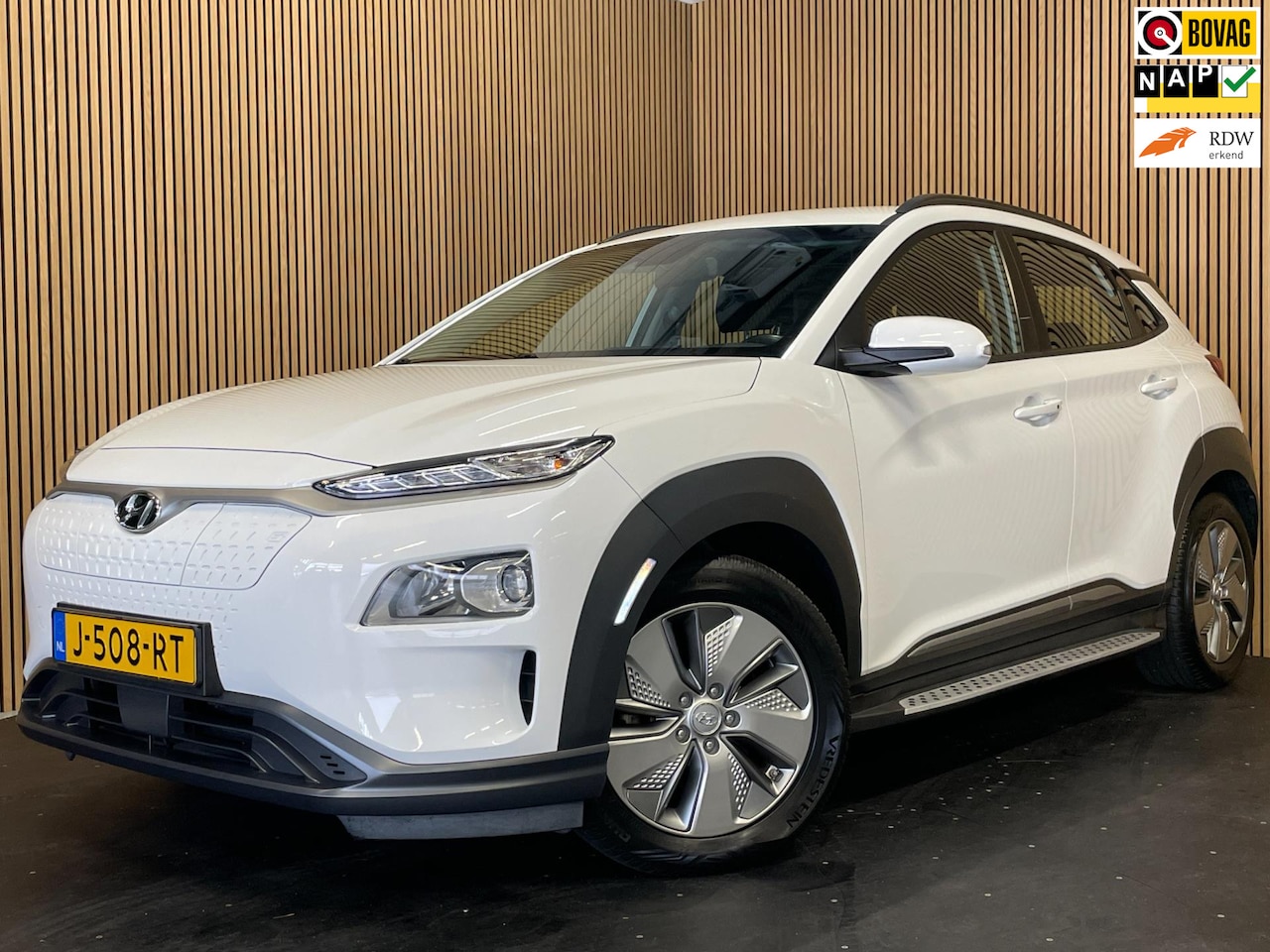Hyundai Kona Electric - EV Comfort 64 kWh|FACELIFT|3-FASE|ACC|KRELL|SIDE-BAR|CAMERA|CARPLAY|NAVI|NL- AUTO|NAP|INCL - AutoWereld.nl