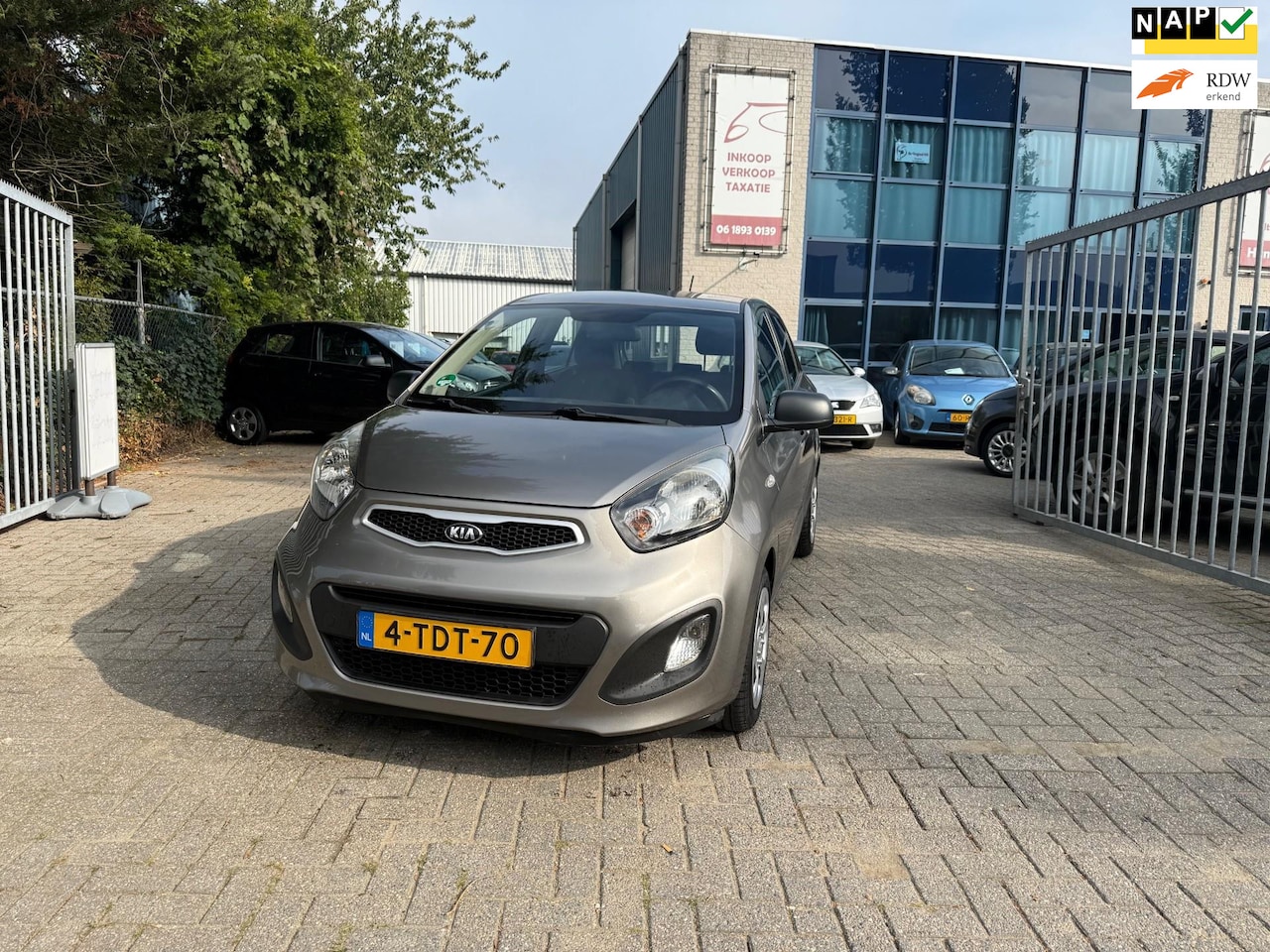 Kia Picanto - 1.0 CVVT ISG Airco 1.0 CVVT ISG Airco, APK 09/26, Apple Carplay, 1e eigenaar - AutoWereld.nl