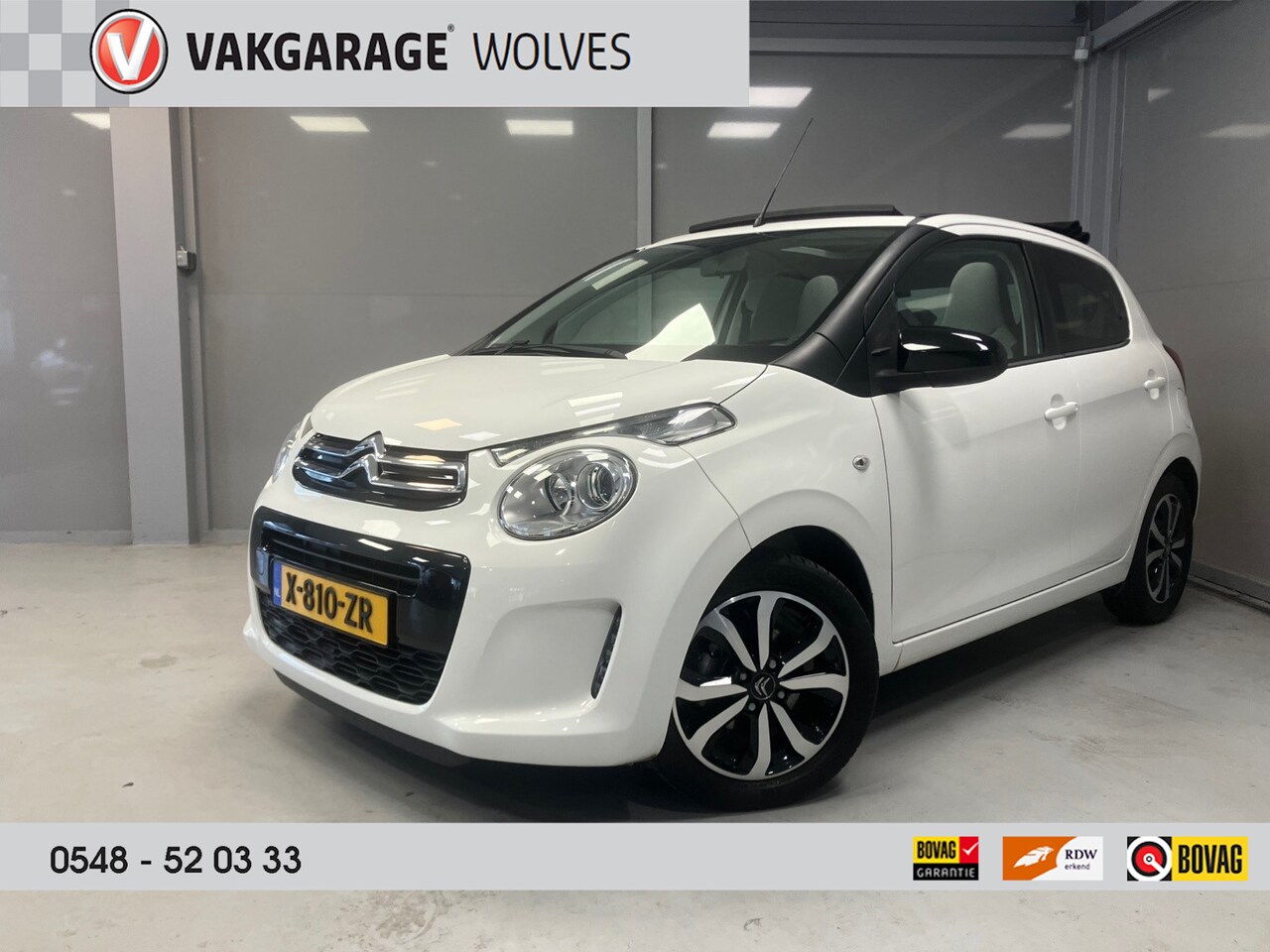 Citroën C1 - Airscape Shine 1.2 PureTech | Camera | Vouwdak | Airco | - AutoWereld.nl