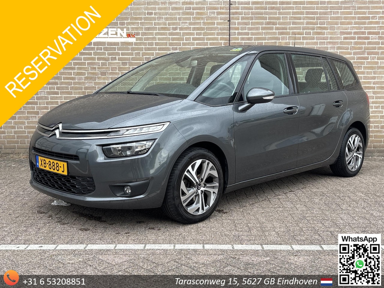 Citroën Grand C4 Picasso - 1.6 BlueHDi Business Automaat | 7 Persoons | Climate | Cruise | Navi | PDC | - AutoWereld.nl