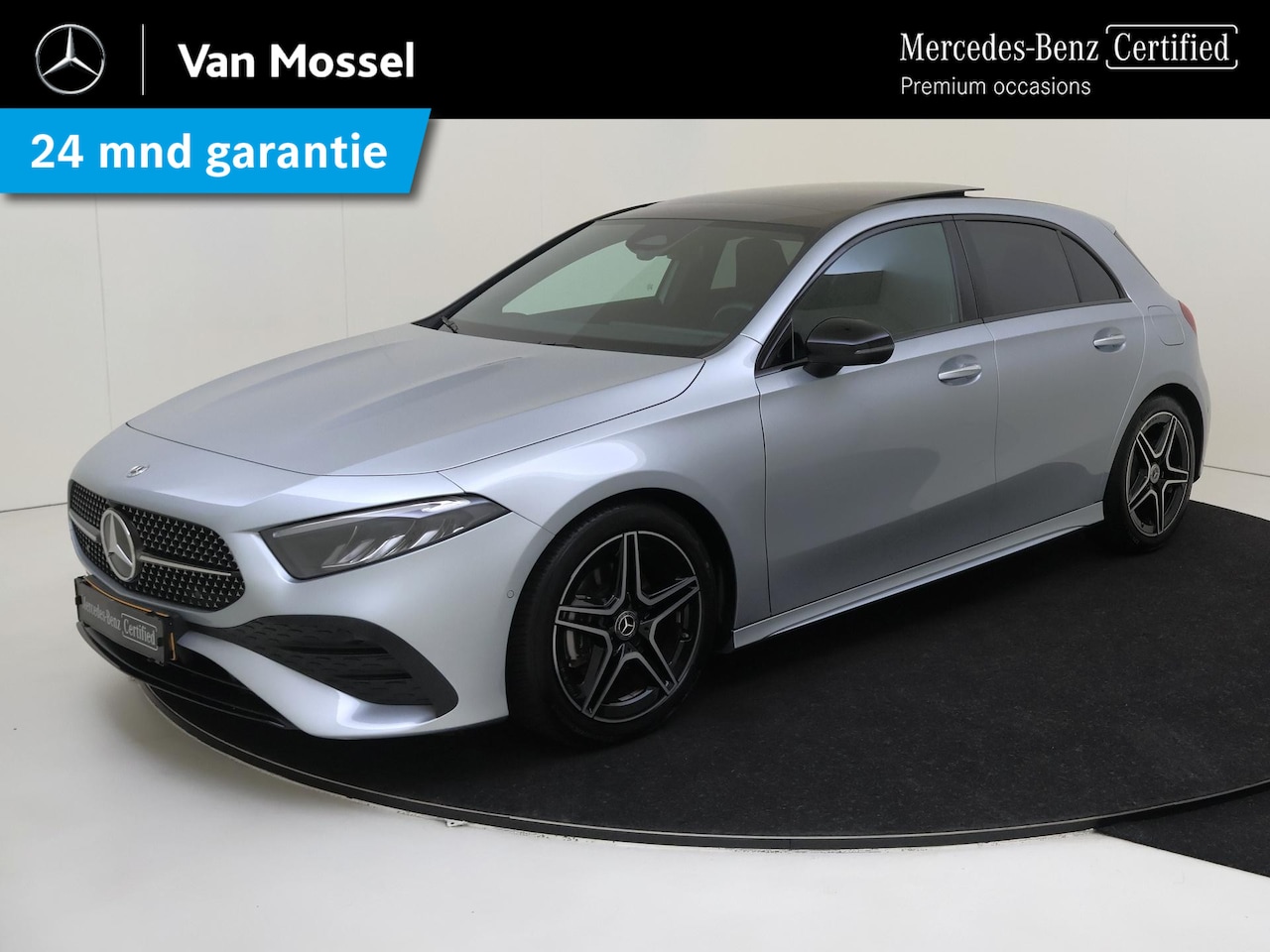 Mercedes-Benz A-klasse - 180 AMG Line / Stoelverwarming / Achteruitrijcamera / Panaroma-schuifdak / Night-Pakket / - AutoWereld.nl