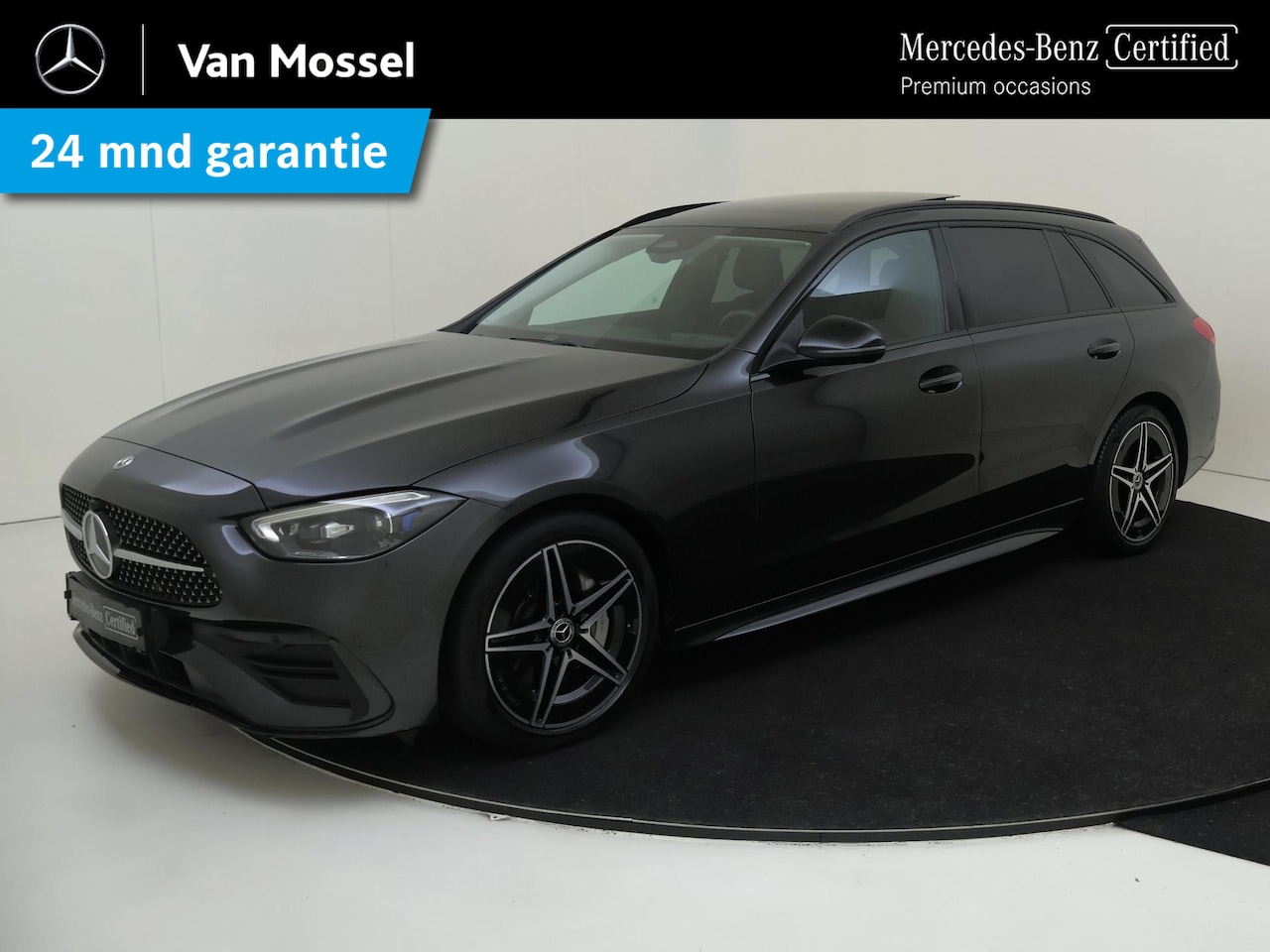 Mercedes-Benz C-klasse Estate - 200 AMG Line / Stoelverwarming / Achteruitrijcamera / Panaroma-schuifdak / Memory-Stoelen - AutoWereld.nl