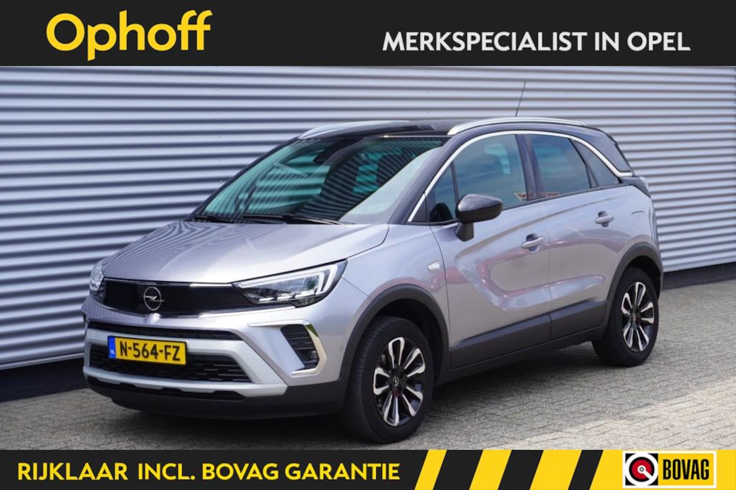 Opel Crossland - 1.2 Turbo Elegance / 1e eig. / Trekhaak / Winterpakket / Camera / Navi - AutoWereld.nl