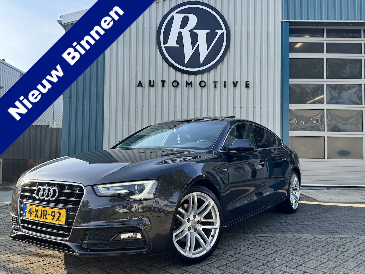 Audi A5 Sportback - 1.8 TFSI Automaat / 3X S-Line / Xenon / Dak /19''/ Keyless Org NL auto / N.A.P. - AutoWereld.nl
