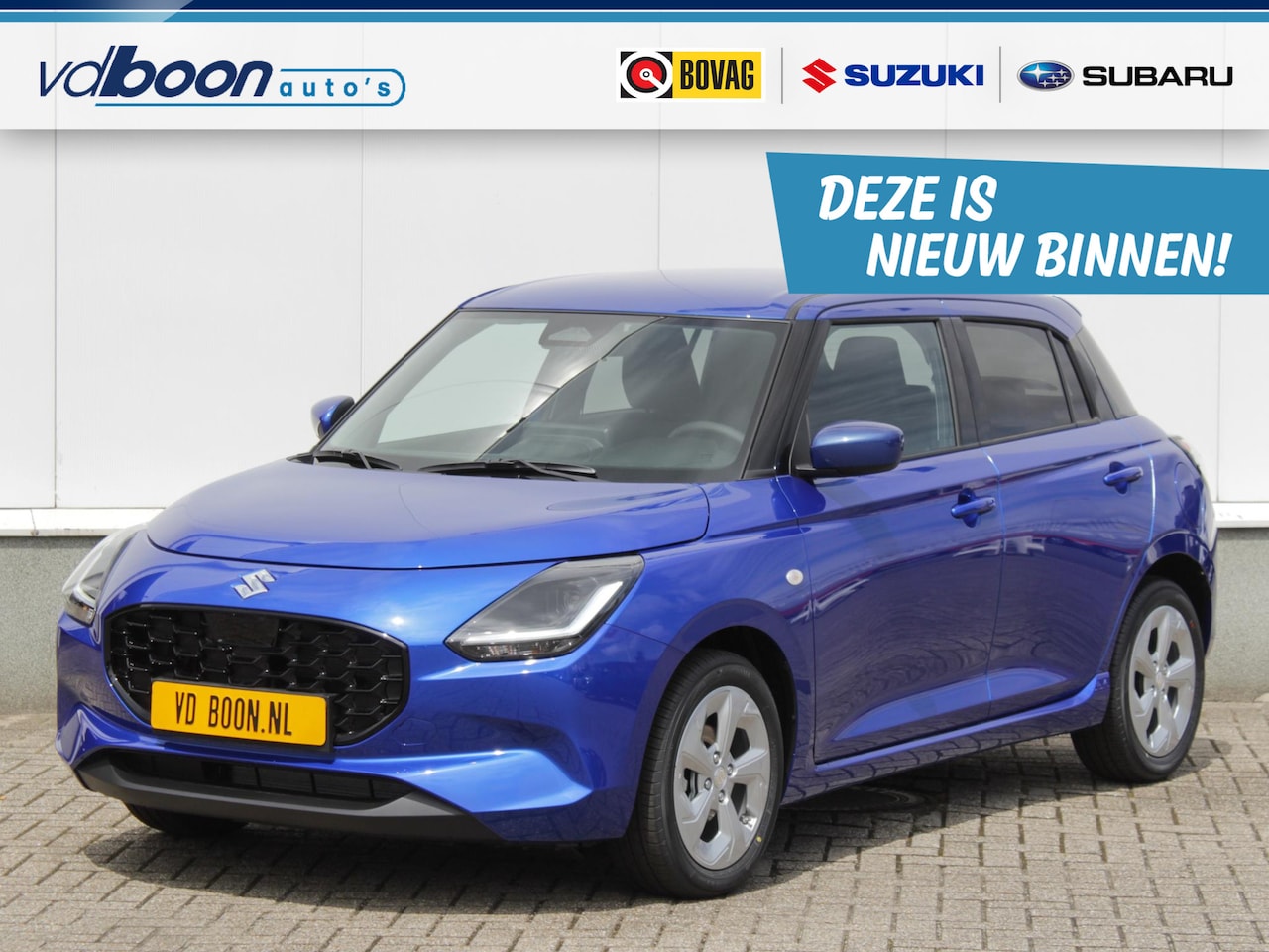 Suzuki Swift - 1.2 Select Smart Hybrid Automaat | Navi | Adap. Cruise | Airco | Camera | Lm-Velgen - AutoWereld.nl