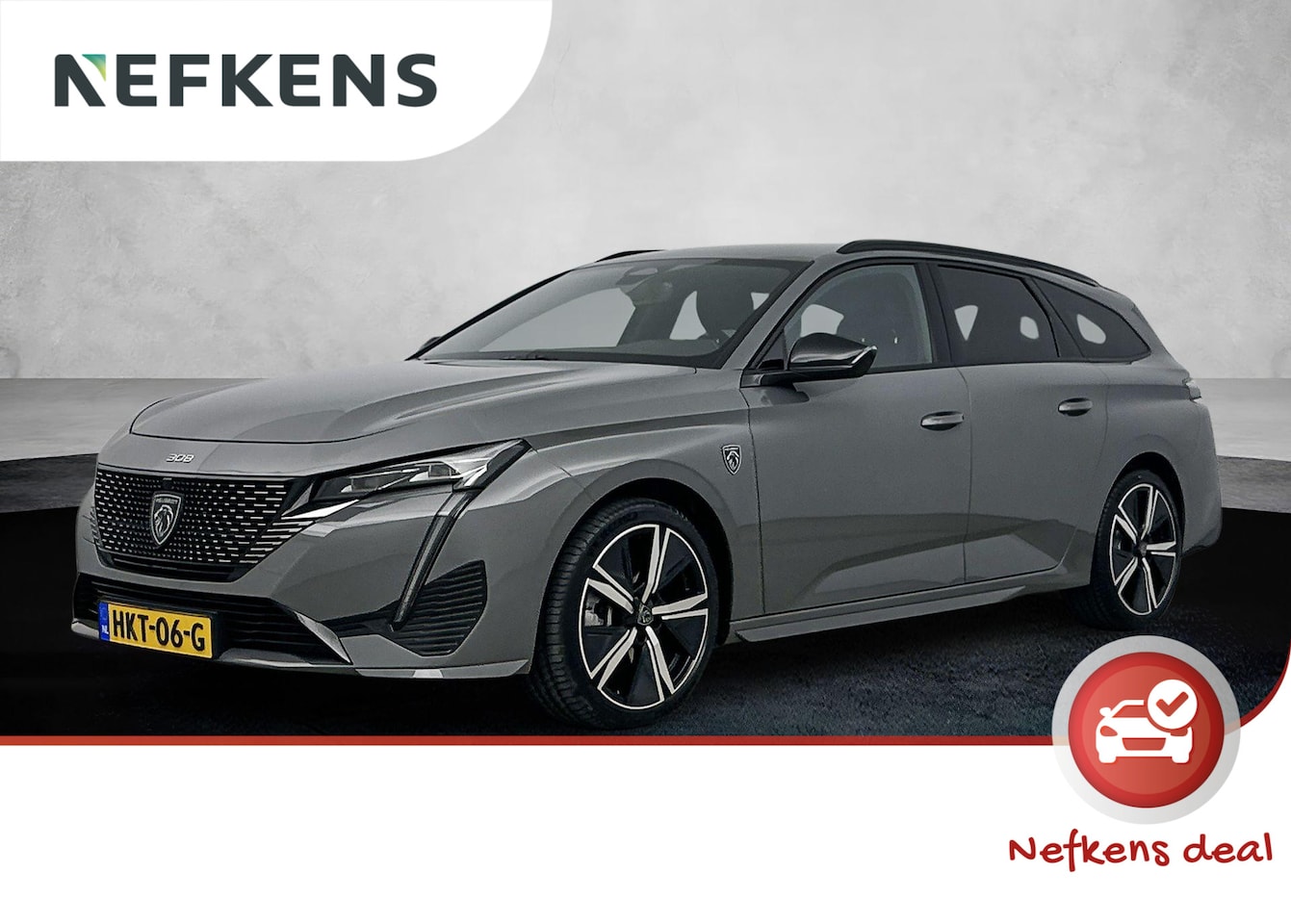 Peugeot 308 SW - 1.2 145 pk Hybrid GT Automaat - AutoWereld.nl