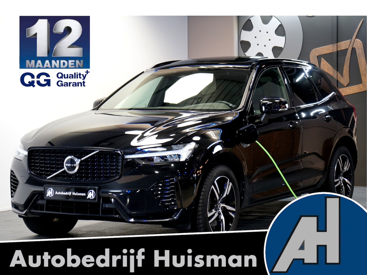 Volvo XC60 - 2.0 T6 AWD LONG RANGE 293kW/399pk Aut8 Plug-in hybrid Plus Dark PANORAMADAK + EL.TREKHAAK - AutoWereld.nl