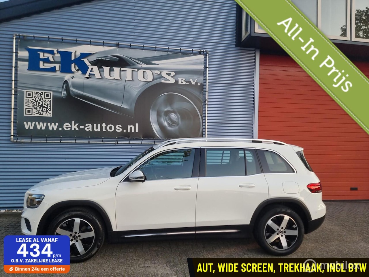 Mercedes-Benz GLB - 200 Premium Aut-7 74000km, Topstaat. incl BTW - AutoWereld.nl