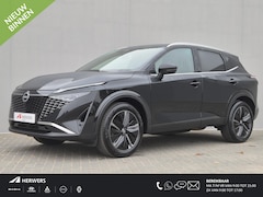 Nissan Qashqai - 1.3 MHEV Xtronic Tekna Black Edition Automaat / Nieuw Model / facelift / Cold pack / HUD /