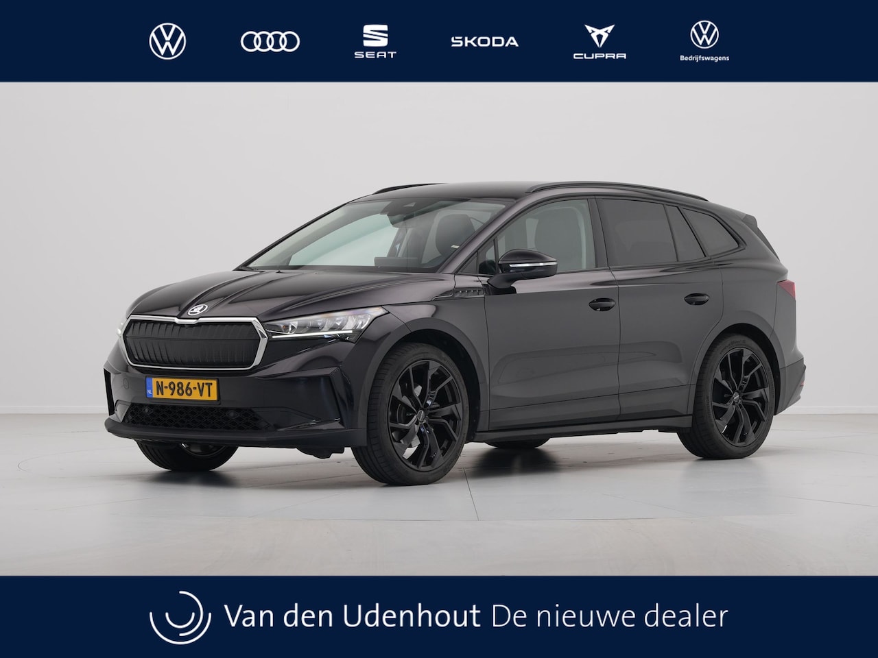 Skoda Enyaq iV - 60 Navi via App Cruise Half Leder 19" Lm Velgen Demo JP - AutoWereld.nl