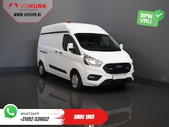 Ford Transit Custom - 2.0 TDCI 130 pk L2H2 Trend MHEV BPM VRIJ Sortimo/ Inrichting/ Standkachel/ Stoelverw./ Omv