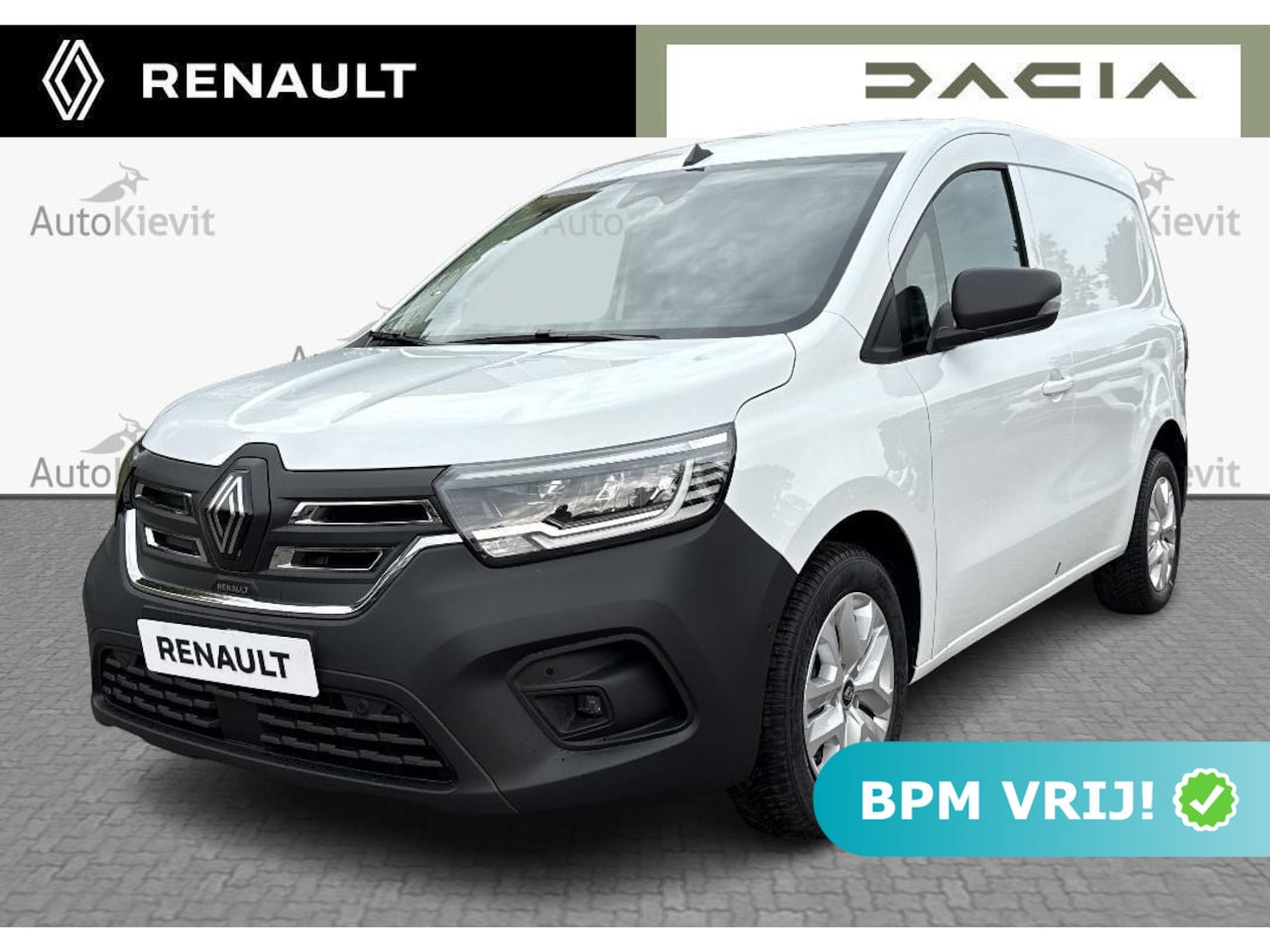 Renault Kangoo E-Tech - Advance L1 44 kWh - vierseizoensbanden - Aditionele parkeerhulp - Navigatiesysteem - Hout - AutoWereld.nl