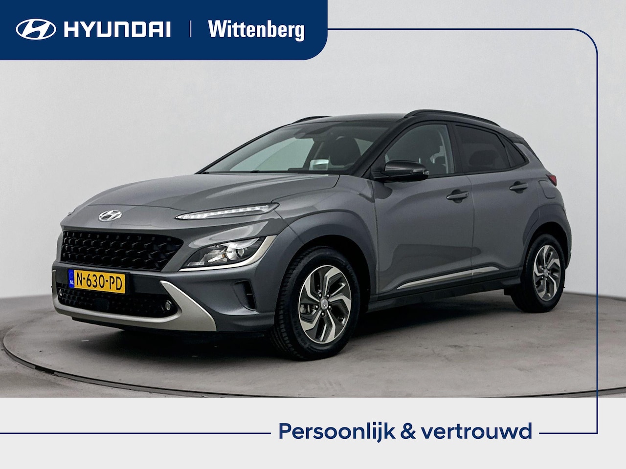 Hyundai Kona - 1.6 GDI HEV FASHION | TWO TONE |  CLIMA | CRUISE | CAMERA | NAVI | PDC | I-KEY | 16'' LM V - AutoWereld.nl