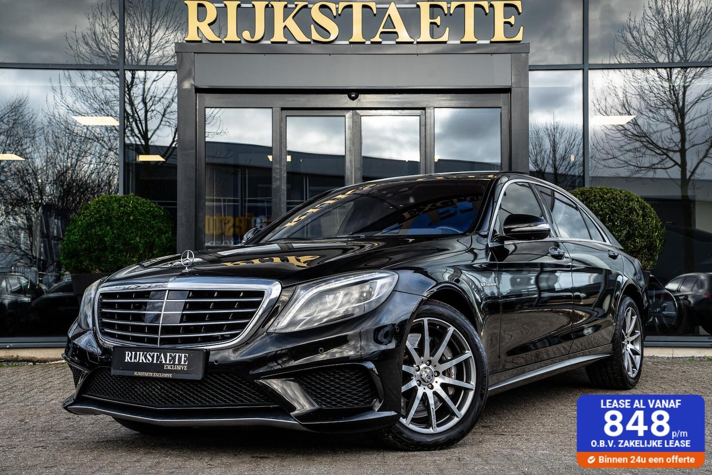 Mercedes-Benz S-klasse - AMG S63 4Matic Lang|V8|BURMESTER|NIGHTVIS. - AutoWereld.nl