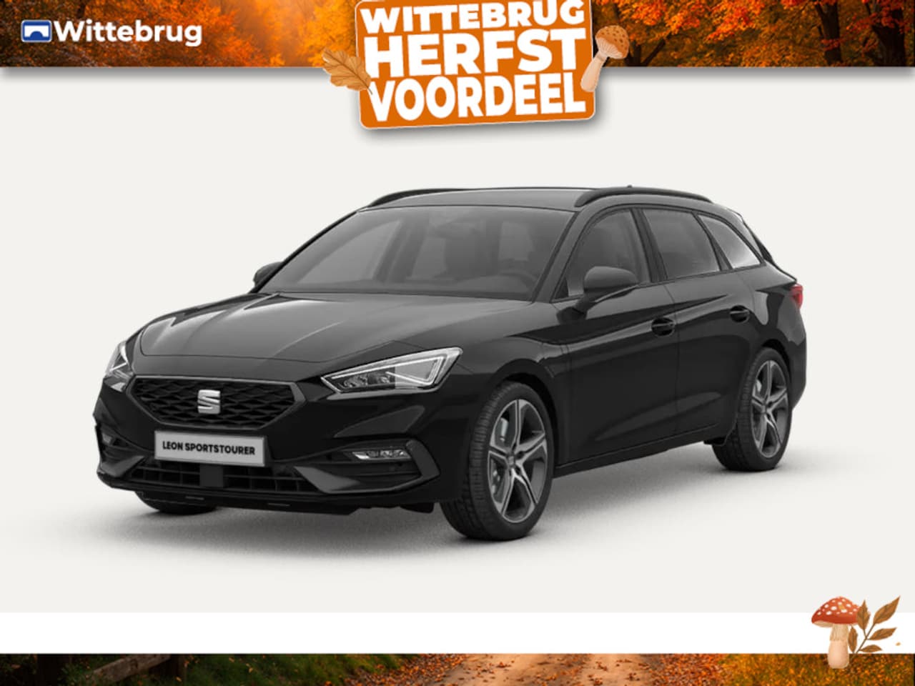 SEAT Leon Sportstourer - 1.5 TSI e-Hybrid FR Business Safe & Driving pack / 18 inch lichtmetalen velgen - AutoWereld.nl
