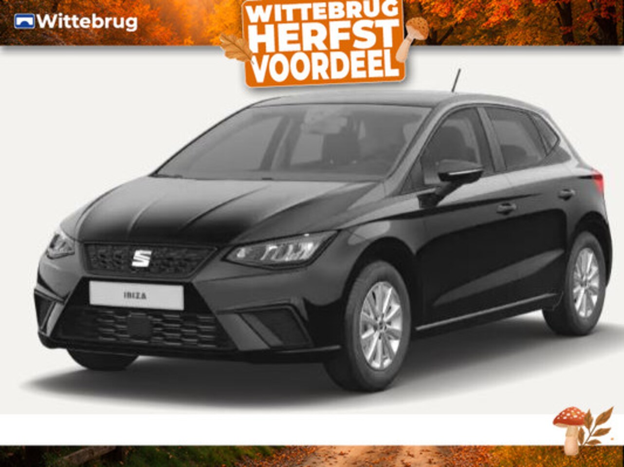 SEAT Ibiza - 1.0 EcoTSI Style Business Connect !NIEUW! Navgiatie/Parkeersensoren voor en achter/Stoelve - AutoWereld.nl