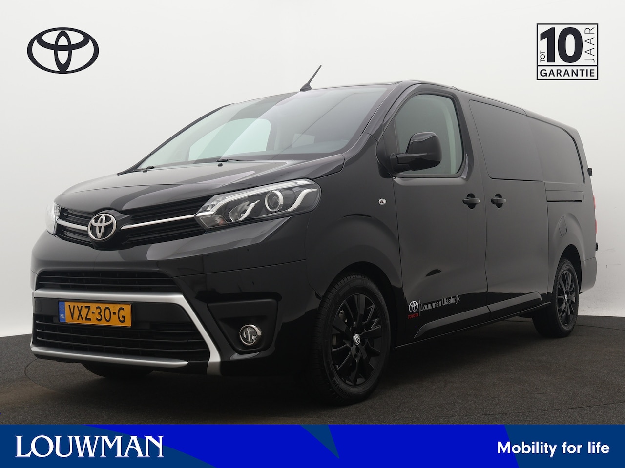 Toyota ProAce Worker - 2.0 D-4D Black Line DC | Trekhaak | Automaat | Carplay | Cruise control - AutoWereld.nl