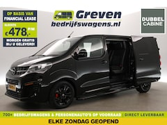 Opel Vivaro - 2.0 CDTI L3H1 | 177PK | DC | 5-Zits | Airco | 360° | 2xSchuifdeur | Carplay | Trekh. | Cru