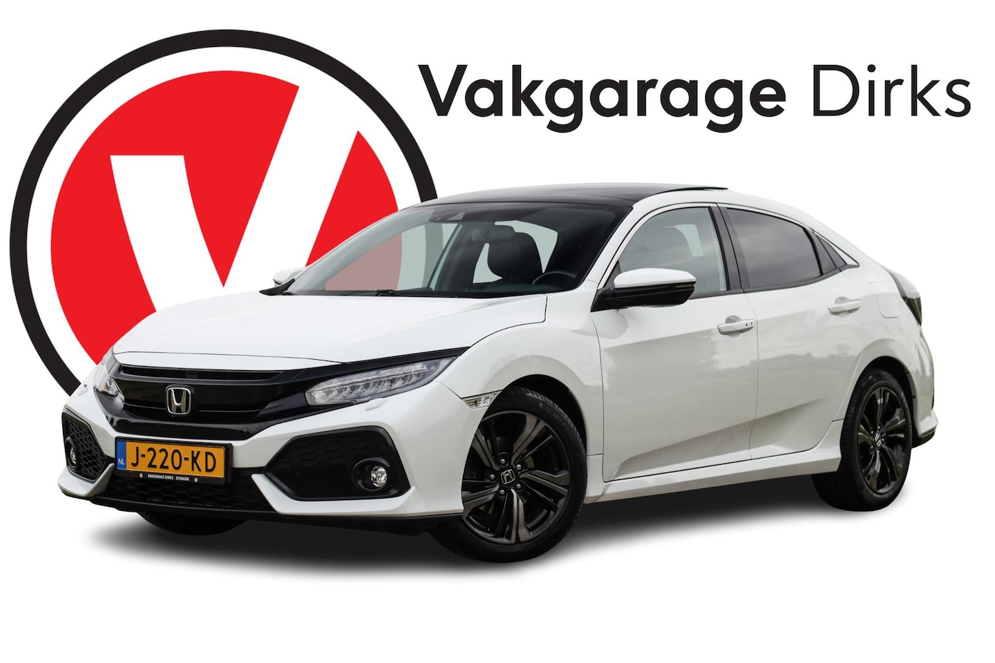 Honda Civic - i-VTEC Aut. Premium ✅ Pano ✅ Leder ✅ ACC - AutoWereld.nl
