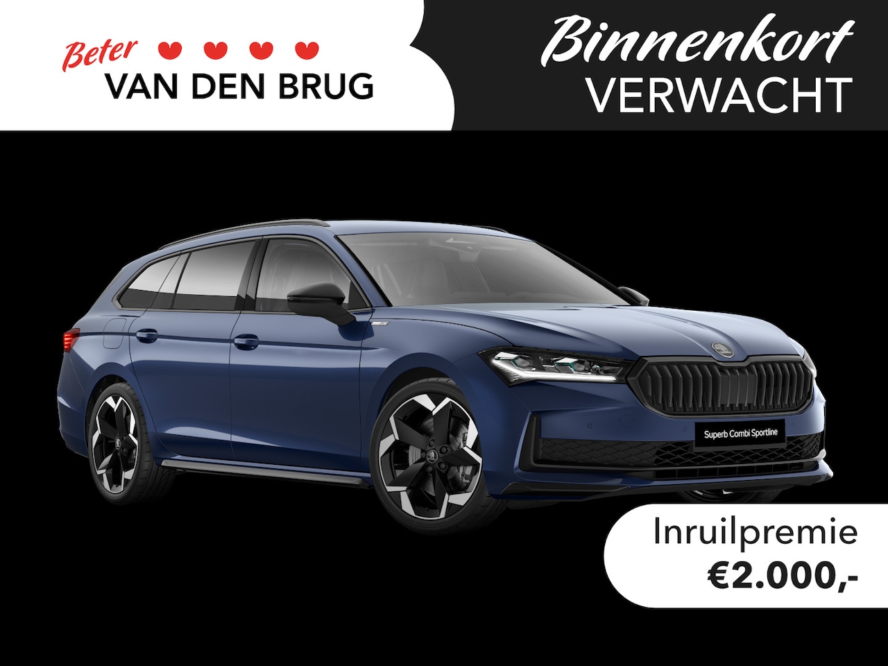 Skoda Superb Combi - Sportline Business 1,5 TSI iV / 204 PK CANTON Soundsystem | DCC | Trekhaak | Panoramadak | - AutoWereld.nl