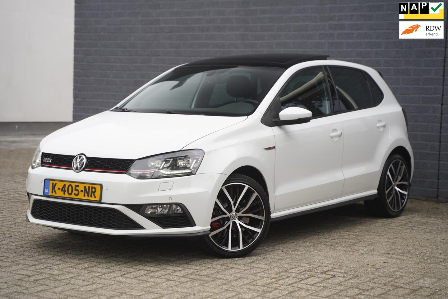 Volkswagen Polo - 1.8 TSI GTI 192pk DSG, Panoramadak, Led, NAP - AutoWereld.nl