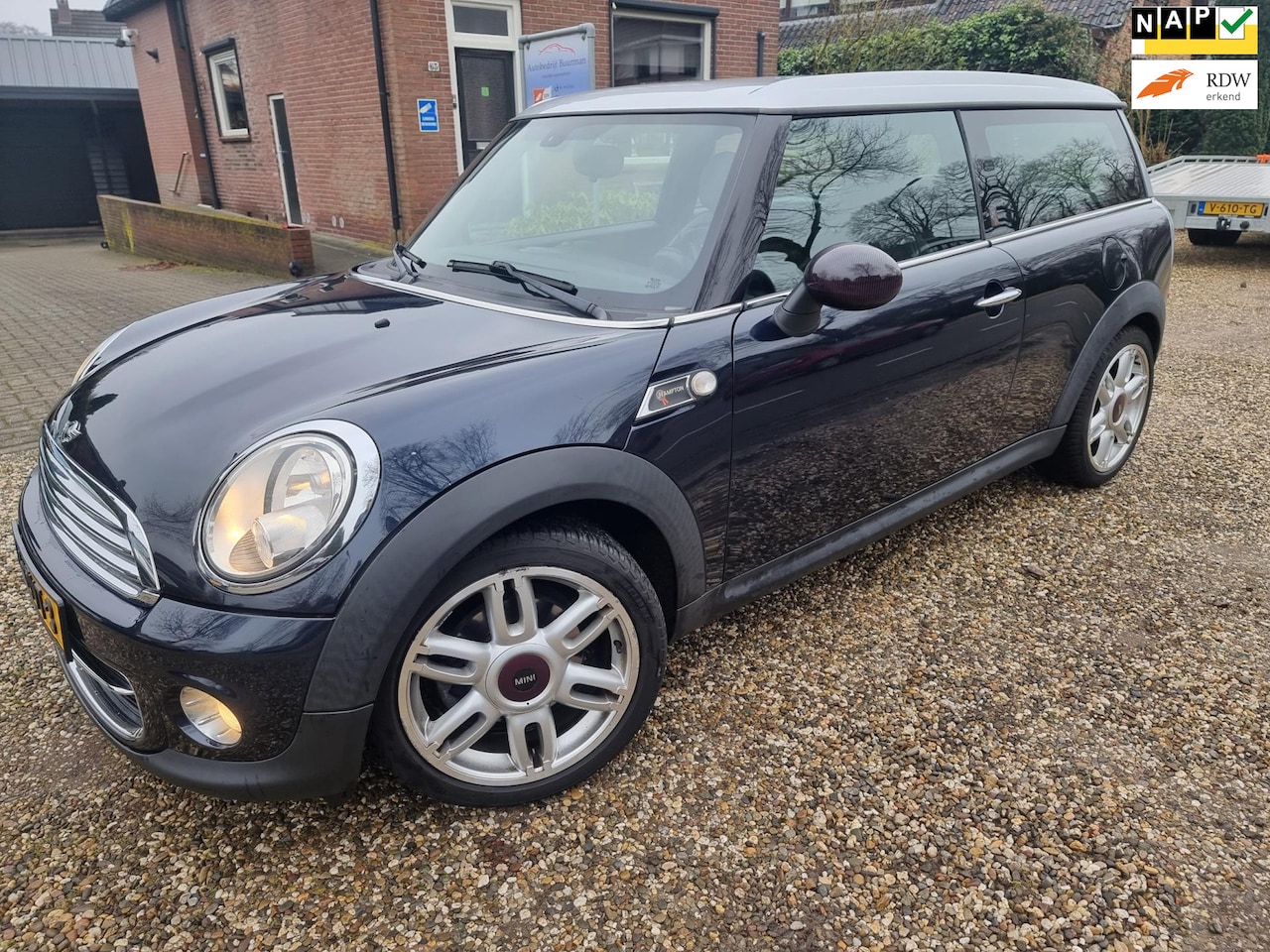 MINI Clubman - 1.6 Hampton nwe koppeling+beurt+APK boekjes etc - AutoWereld.nl
