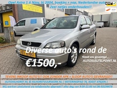 Opel Astra - 1.6 Njoy , zeldzaam nette onderhouden auto, zie foto's +