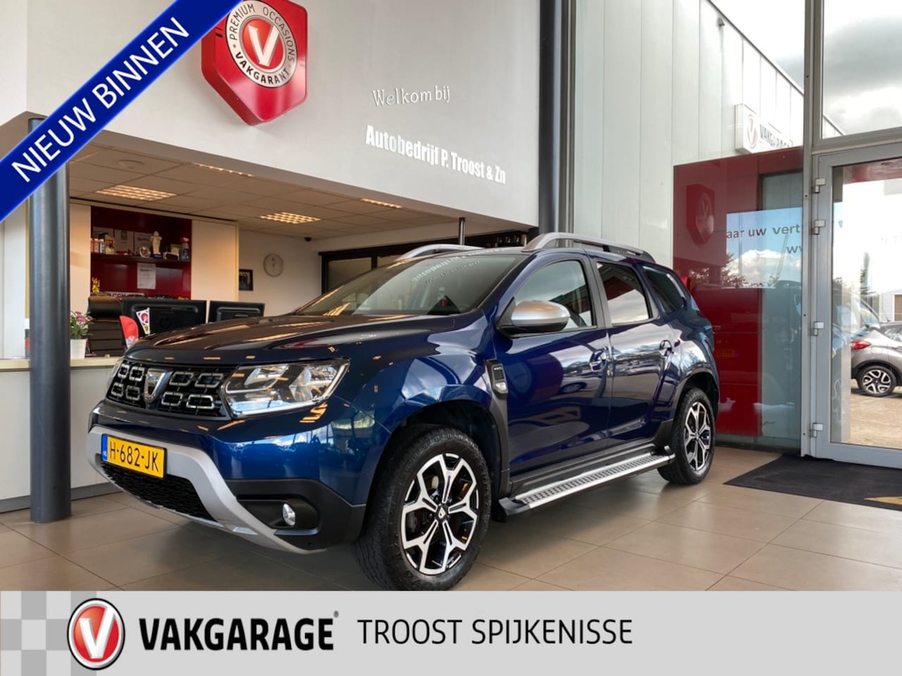 Dacia Duster - 1.3 TCe Prestige 1.3 TCe Prestige,4WD,Trehaak,Navigatie,Rondomzichtcamera,Keyless,Parkeersensoren V&A,Spraa - AutoWereld.nl