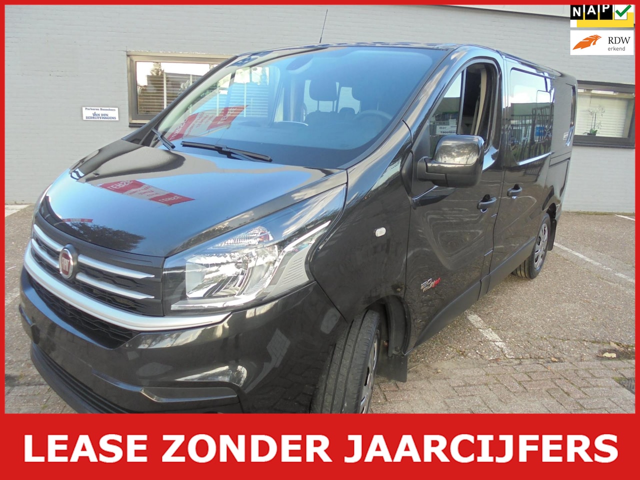 Fiat Talento - 1.6 MJ L1H1 SX dub cab belgie export - AutoWereld.nl
