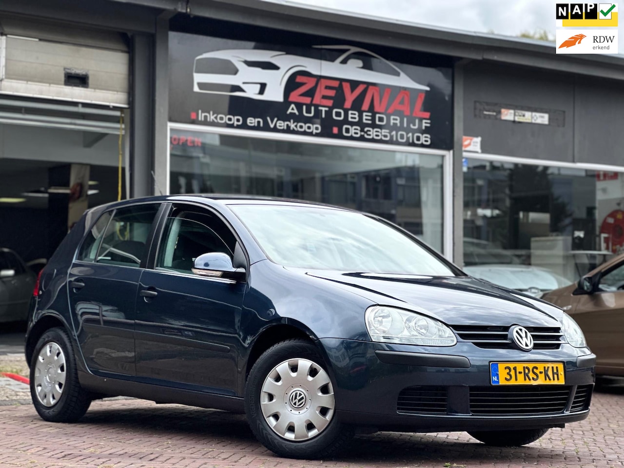 Volkswagen Golf - 1.6 FSI Turijn Airco 5DRS NAP Trekhaak - AutoWereld.nl