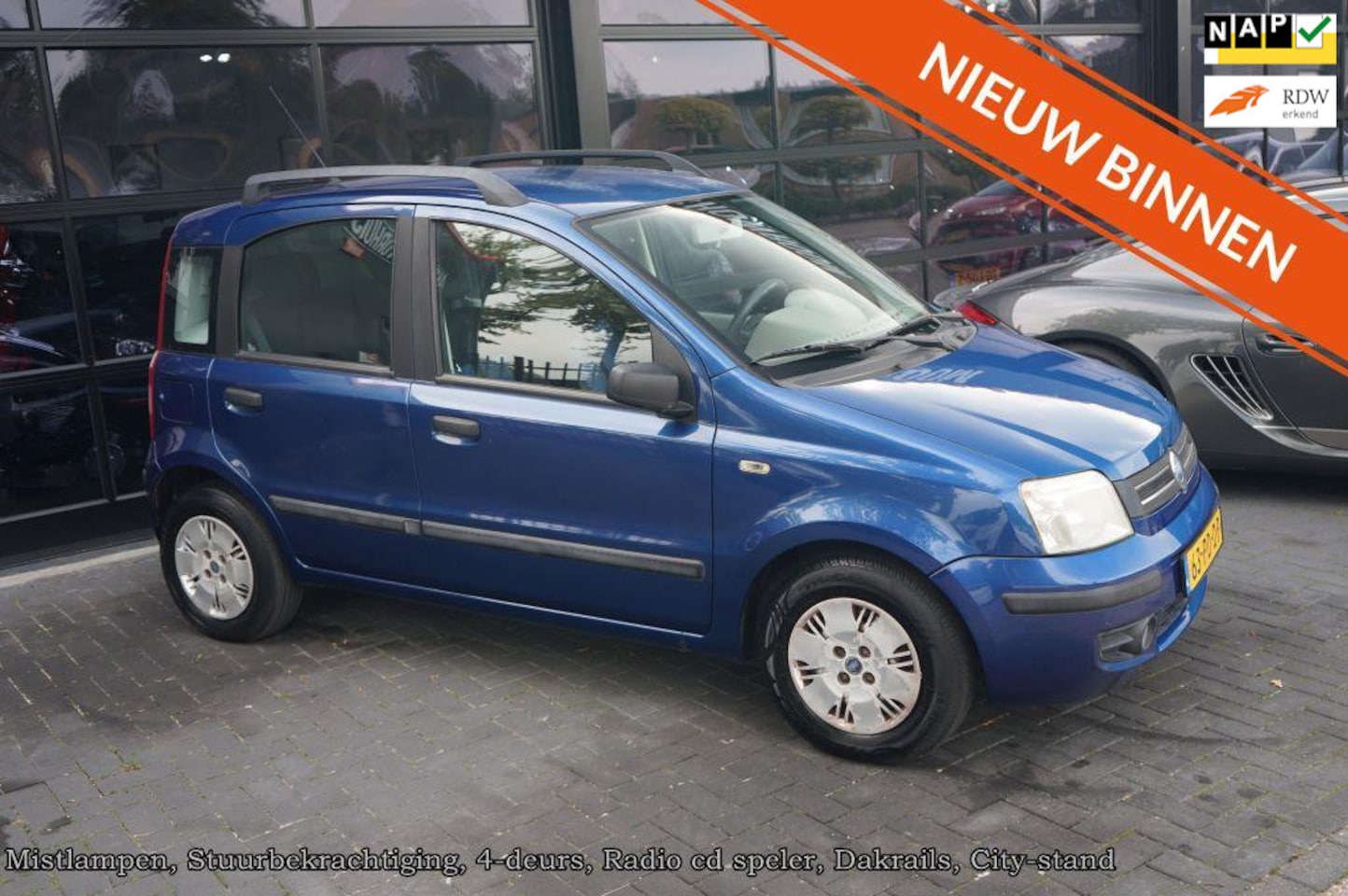 Fiat Panda - 1.2 Dynamic 1.2 Dynamic, Citystand, Elek ramen, radio cd speler - AutoWereld.nl