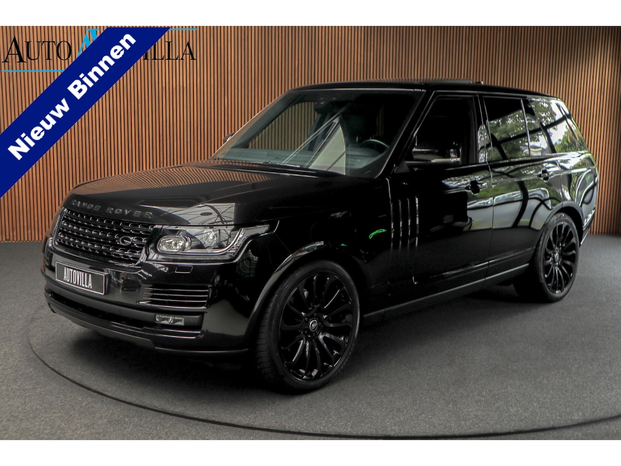 Land Rover Range Rover - 3.0 TDV6 HSE Black Pack Pano Meridian Carplay 22'' LM velgen Leer Navi Camera ACC Zwarte b - AutoWereld.nl