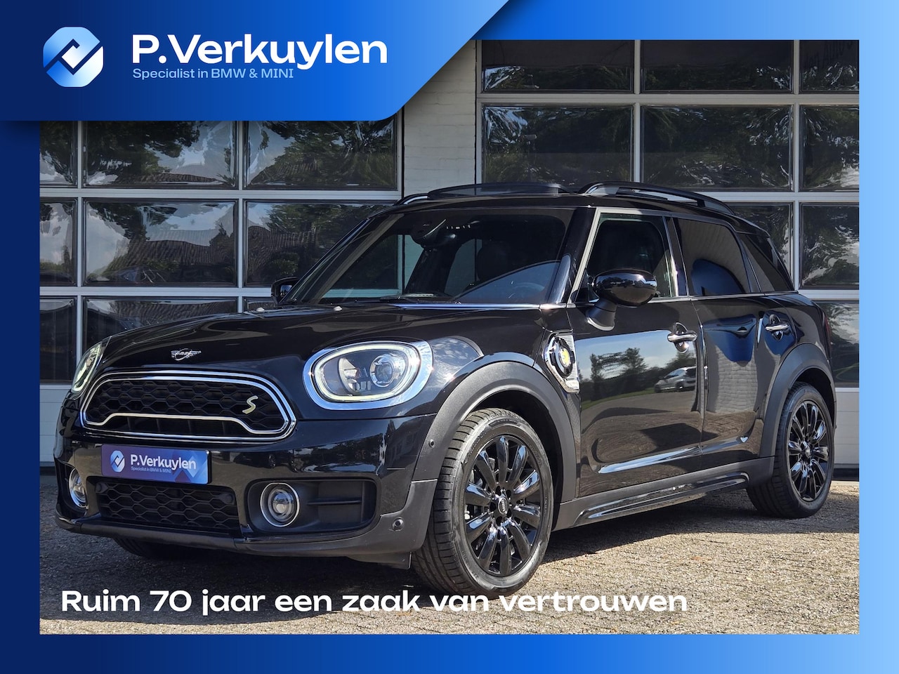 MINI Countryman - Mini 2.0 Cooper S E ALL4 Chili | PANORAMA | ELEKTR. STOELEN | HARMAN KARDON | LEDER | SPOR - AutoWereld.nl