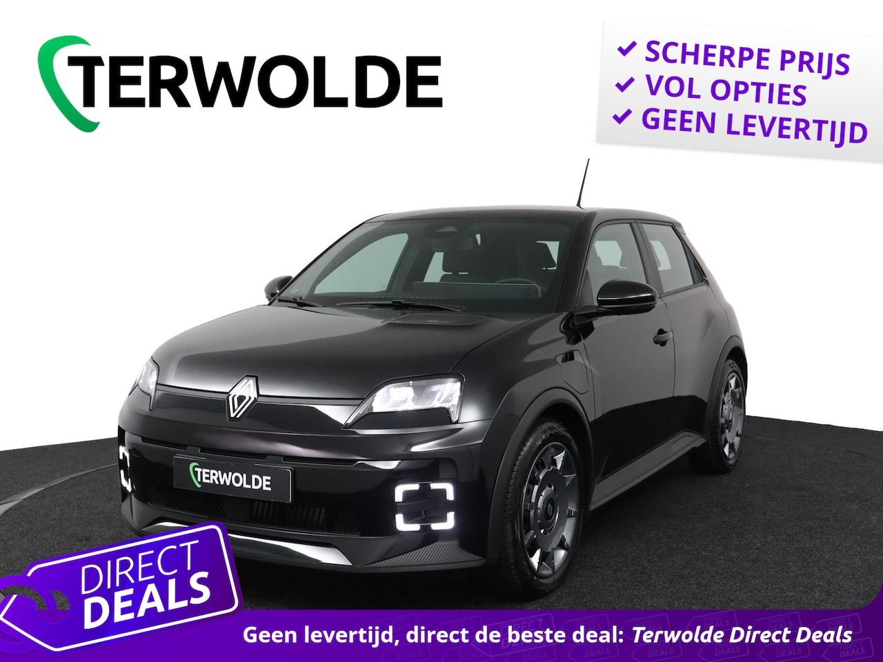 Renault 5 - urban range evolution 40 kWh | €2.640 Korting! | Cruise control | Full LED koplampen | - AutoWereld.nl