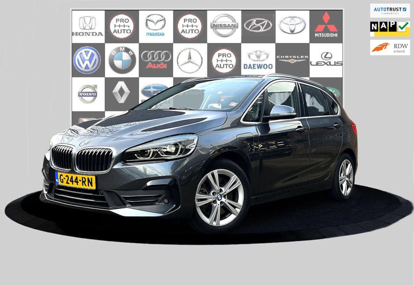 BMW 2-serie Active Tourer - 225xe iPerformance eDrive Edition leder_Led_Headsup - AutoWereld.nl