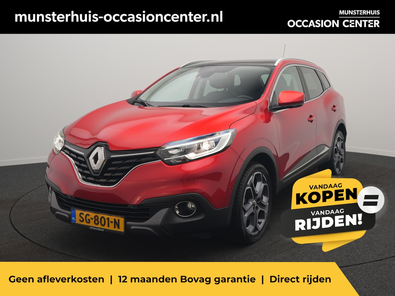 Renault Kadjar - TCe 130 EDC Intens - RIJKLAARPRIJS - Trekhaak - Achteruitrijcamera - All Seasonbanden - De - AutoWereld.nl
