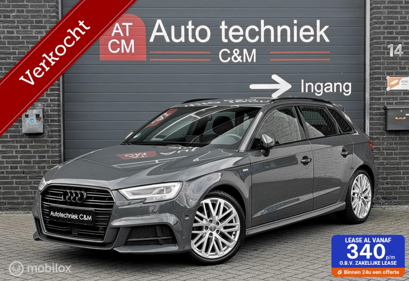 Audi A3 Sportback - 35 TFSI 3x S-LINE 150PK/S-TRONIC/ACC/DCC/ - AutoWereld.nl