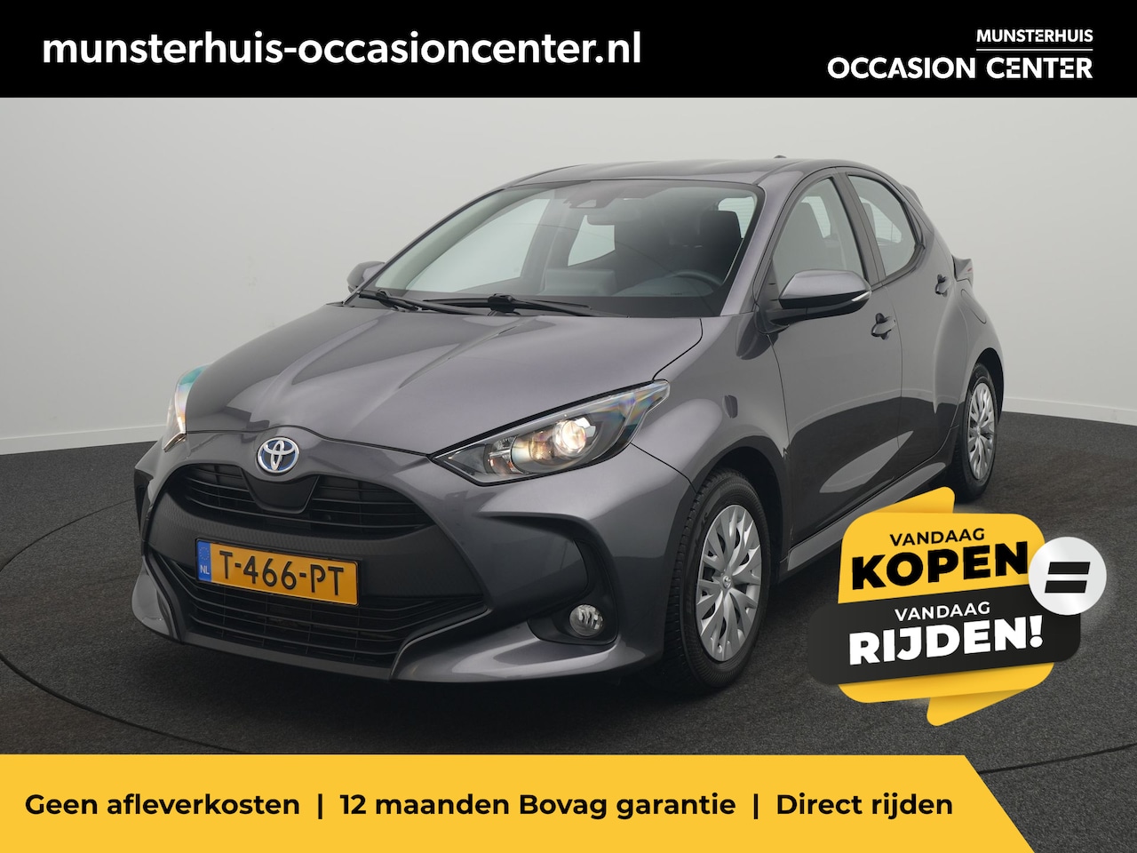 Toyota Yaris - 1.5 Hybrid Active - RIJKLAARPRIJS - All Seasonbanden - Achteruitrijcamera - Adaptive Cruis - AutoWereld.nl