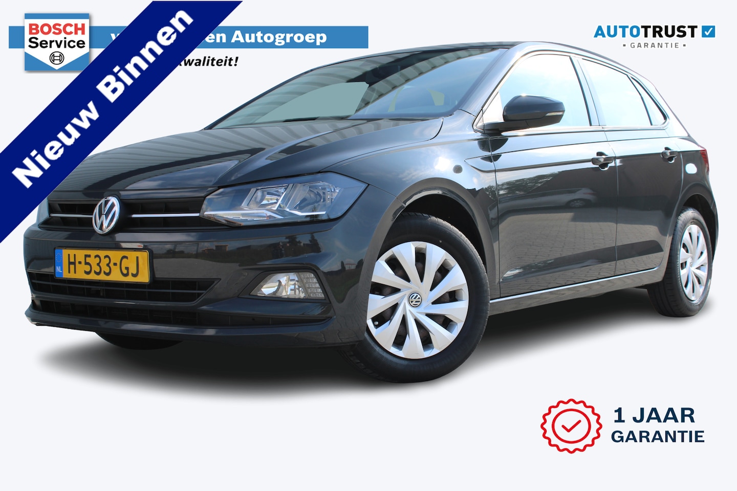 Volkswagen Polo - 1.0 TSI Comfortline | Incl. 12 manden garantie | Adaptieve cruise control | Apple carplay/ - AutoWereld.nl