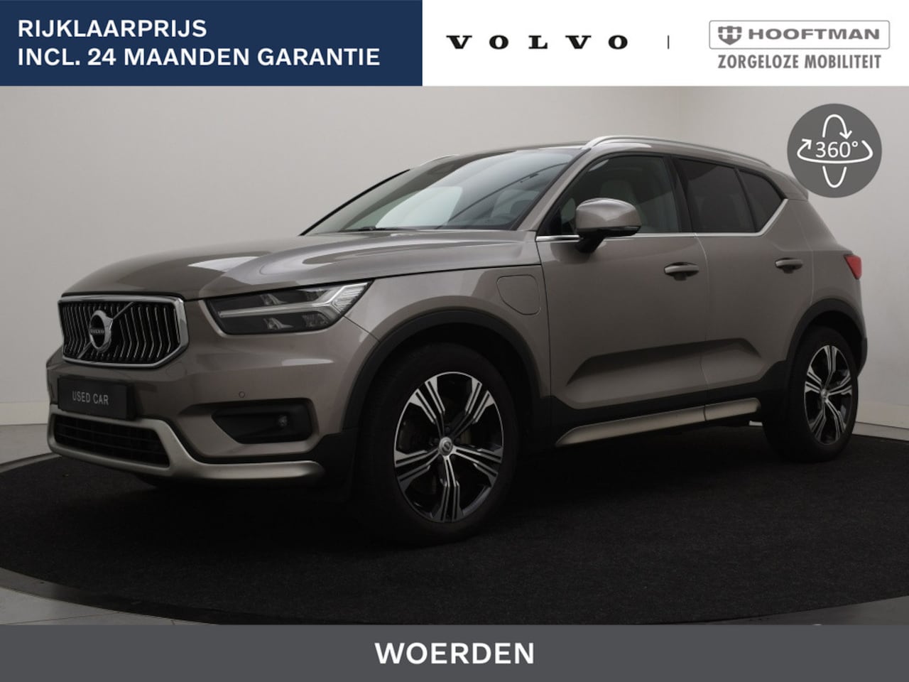 Volvo XC40 - T5 PLUG-IN HYBRID INSCRIPTION LEDER SCHUIFDAK ACC BLIS KEYLESS - AutoWereld.nl