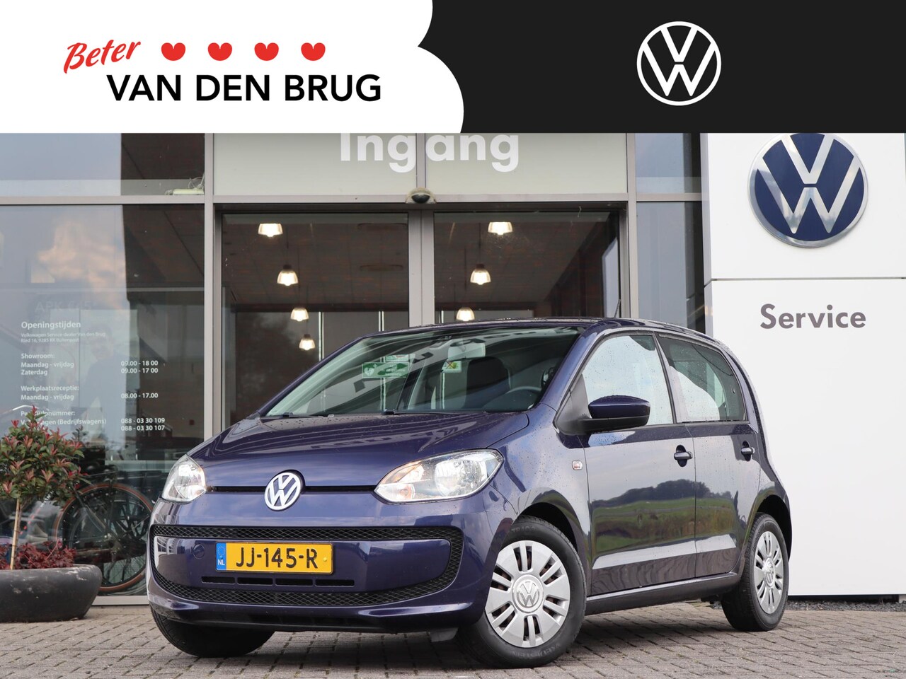 Volkswagen Up! - 1.0 60 pk move up! BlueMotion | Airco | Steunhaak | Elektrische ramen | - AutoWereld.nl