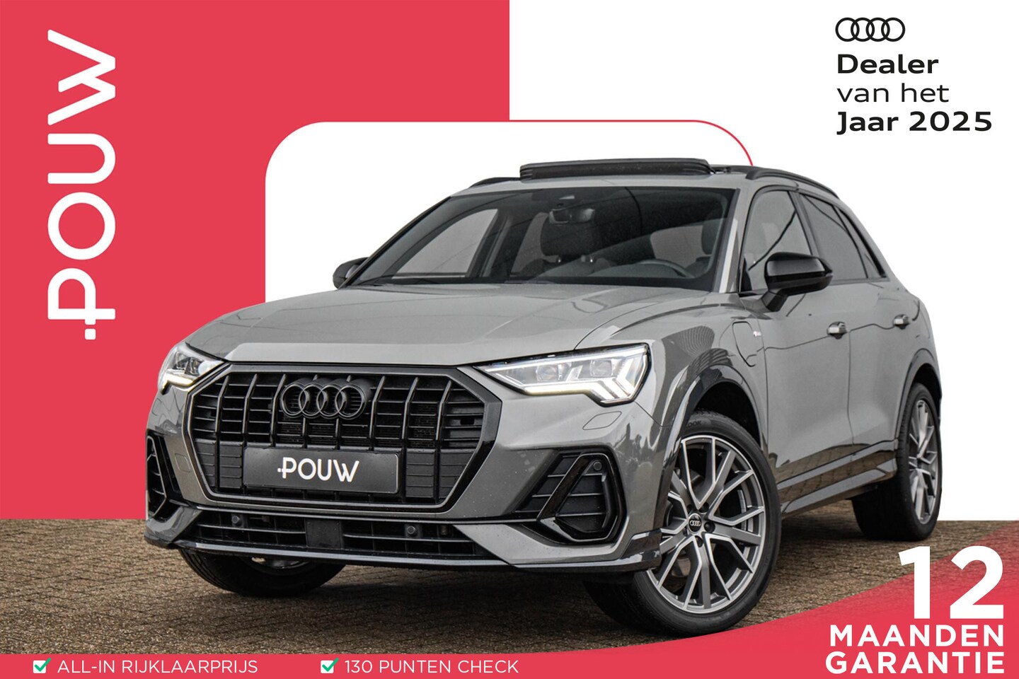 Audi Q3 - 45 TFSIe 245pk S Edition | 20" LMV | Sonos Audio | Panoramadak | Leder | Apple Carplay/And - AutoWereld.nl