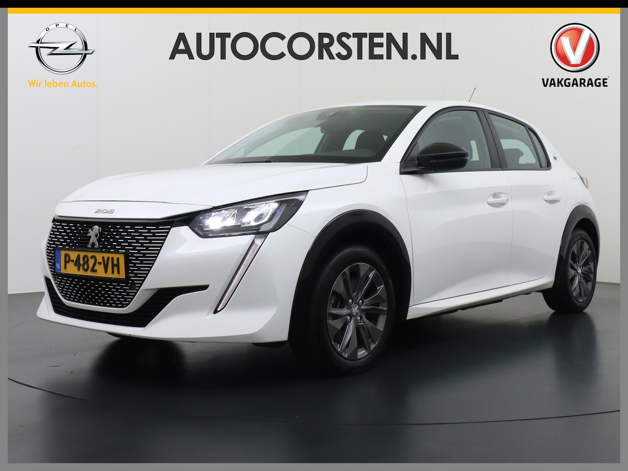 Peugeot e-208 - EV Active Pack 50kWh Apple Carplay Android Auto Navi Ecc Cruise Control Pdc DAB+ Bluetooth - AutoWereld.nl