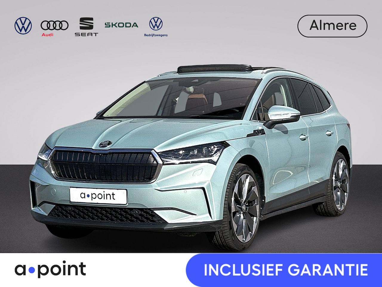 Skoda Enyaq iV - 80 HU Display | Leder interieur | Cruise Controle | Stoel + Stuurverwarming | Schuif kante - AutoWereld.nl