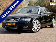 Audi A4 Cabriolet - 4.2 V8 S4 quattro Pro line Leder Clima 18INCH Perfect Onderhouden BTW YoungTimer