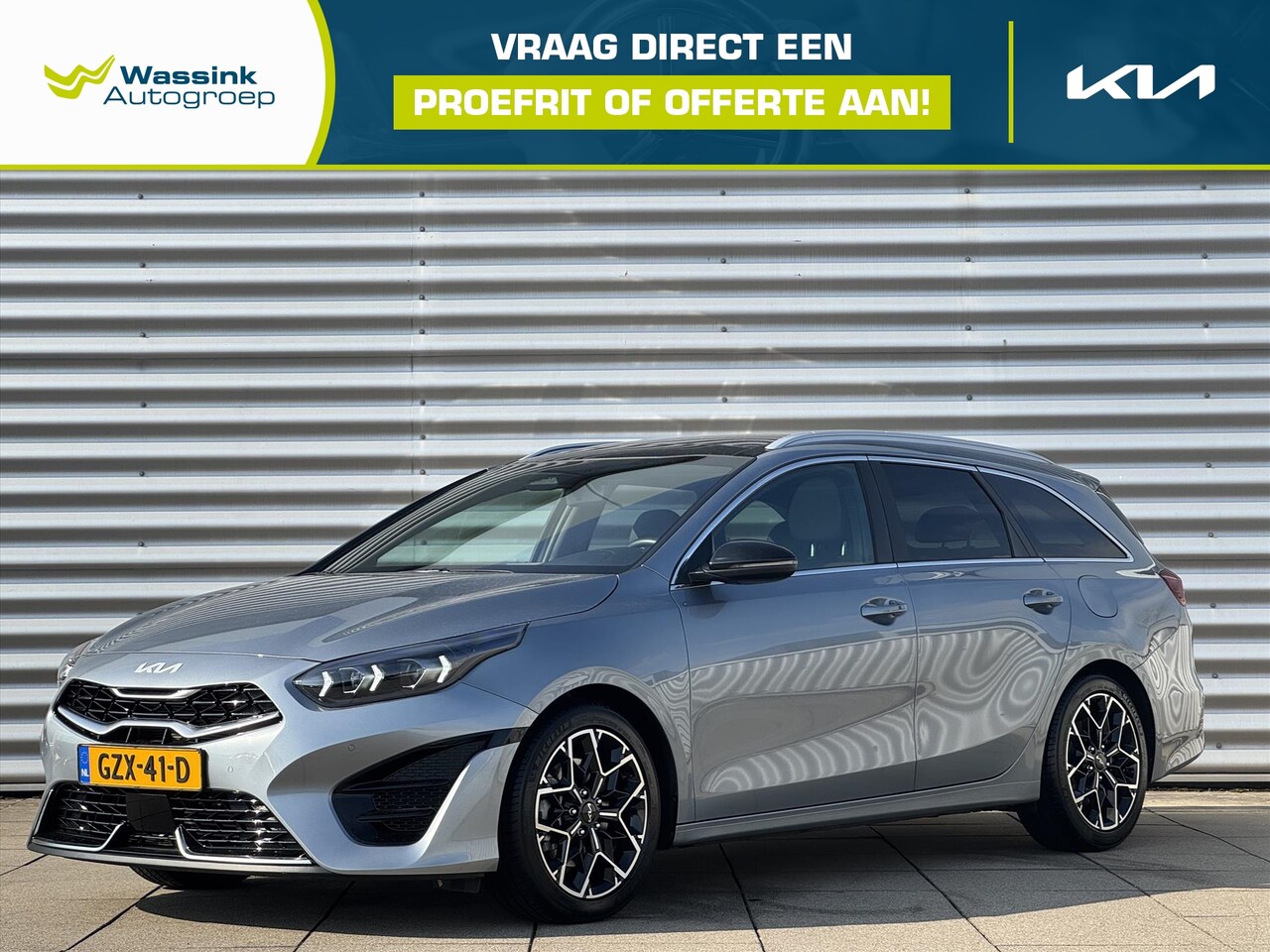 Kia Cee'd Sportswagon - Ceed Sw 1.5 T-GDi 140pk GT-Line Navigatie | Camera | Elektrische Achterklep | Panoramisch - AutoWereld.nl