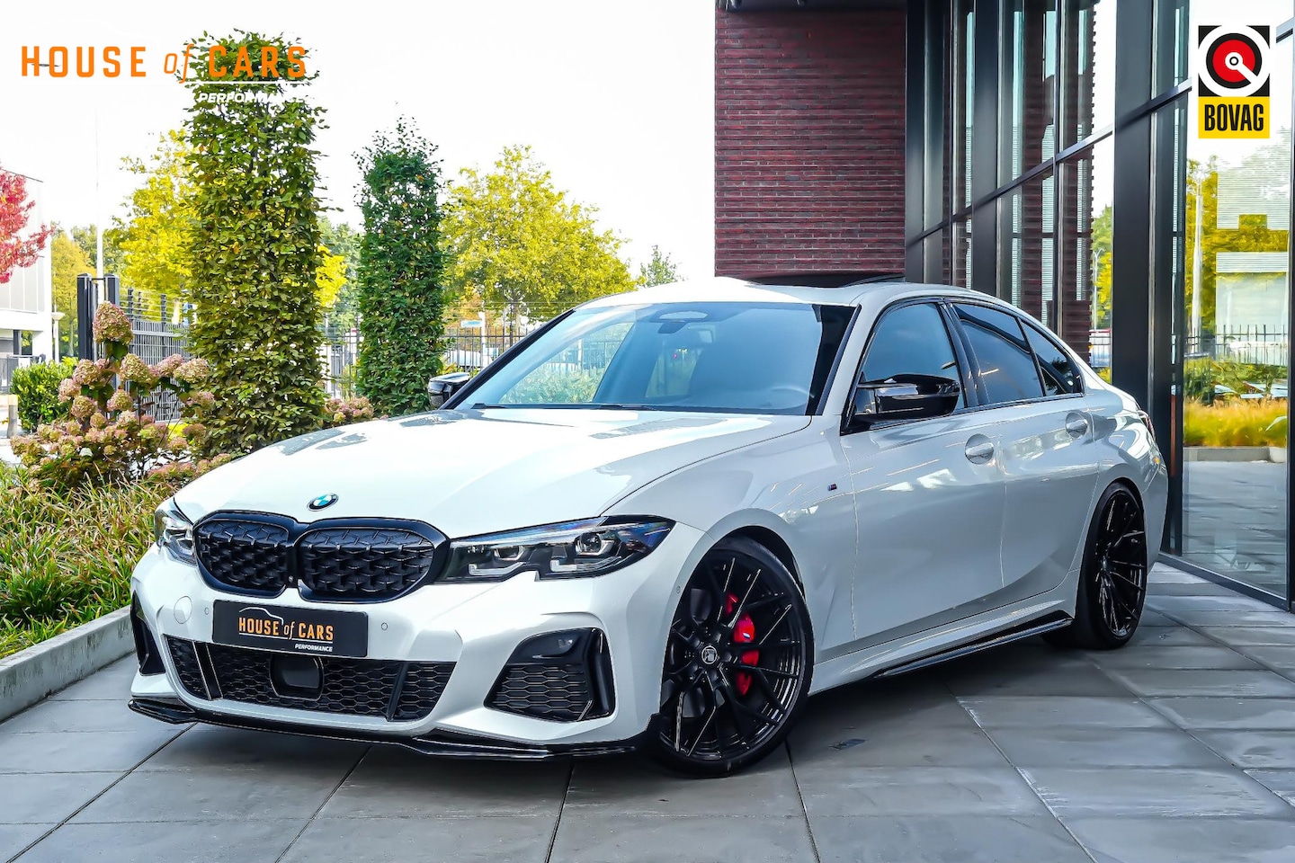 BMW 3-serie - M340i xDrive 374pk High Executive |M-sportpakket|M-sportstoelen|Maxton splitterset|Motech - AutoWereld.nl