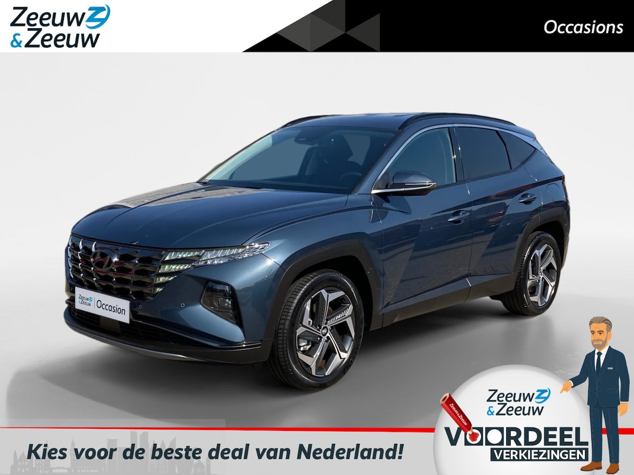 Hyundai Tucson - 1.6 T-GDI PHEV Comfort Smart 4WD | Navi | Stoelverwarming | Camera - AutoWereld.nl