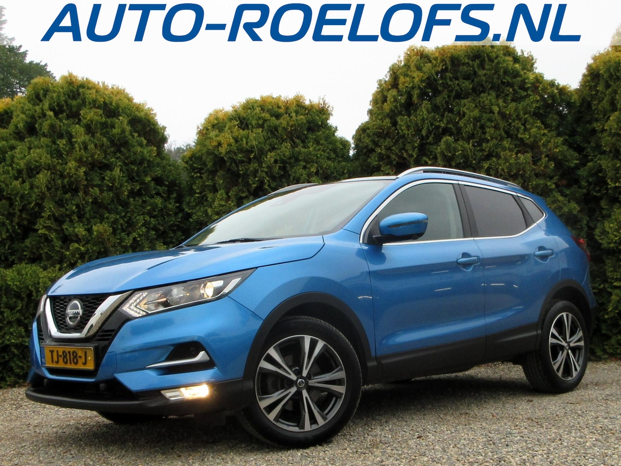 Nissan Qashqai - 1.2 N-Connecta Automaat*Navi*360cam*Pano. dak* - AutoWereld.nl
